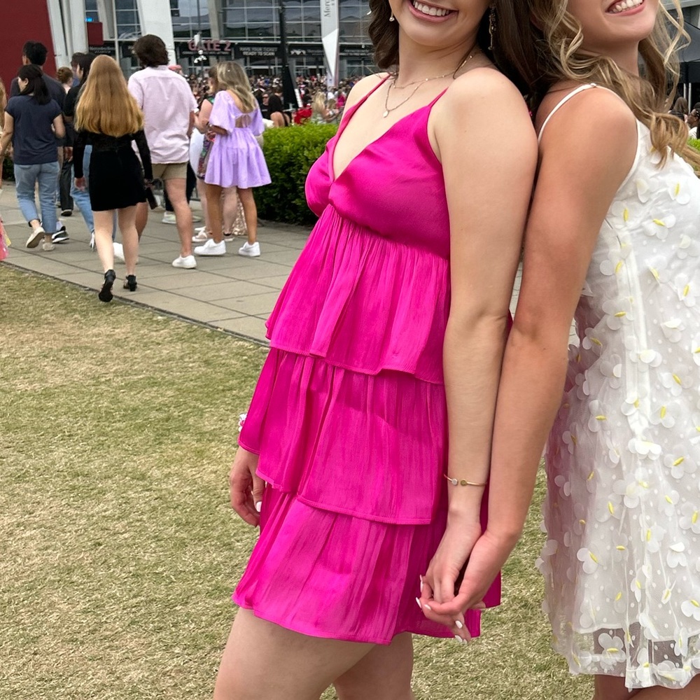 TCEC Tiered Ruffle Mini Dress - Picture 6 of 6